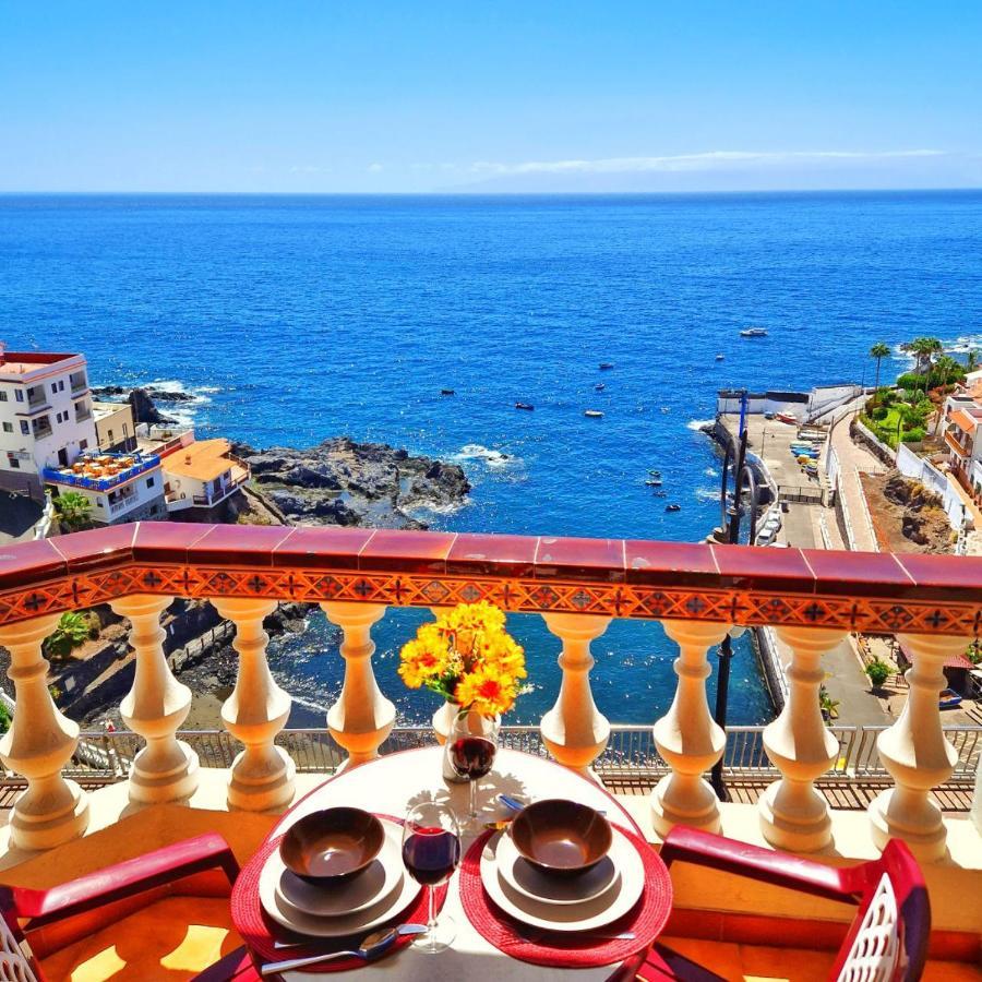Front Line Ocean View 2Bed Wi-Fi Your Holiday Home Puerto de Santiago  Buitenkant foto